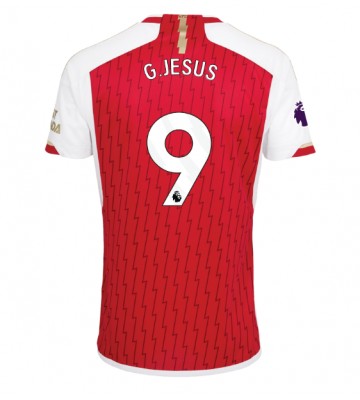 Arsenal Gabriel Jesus #9 Primera Equipación 2023-24 Manga Corta